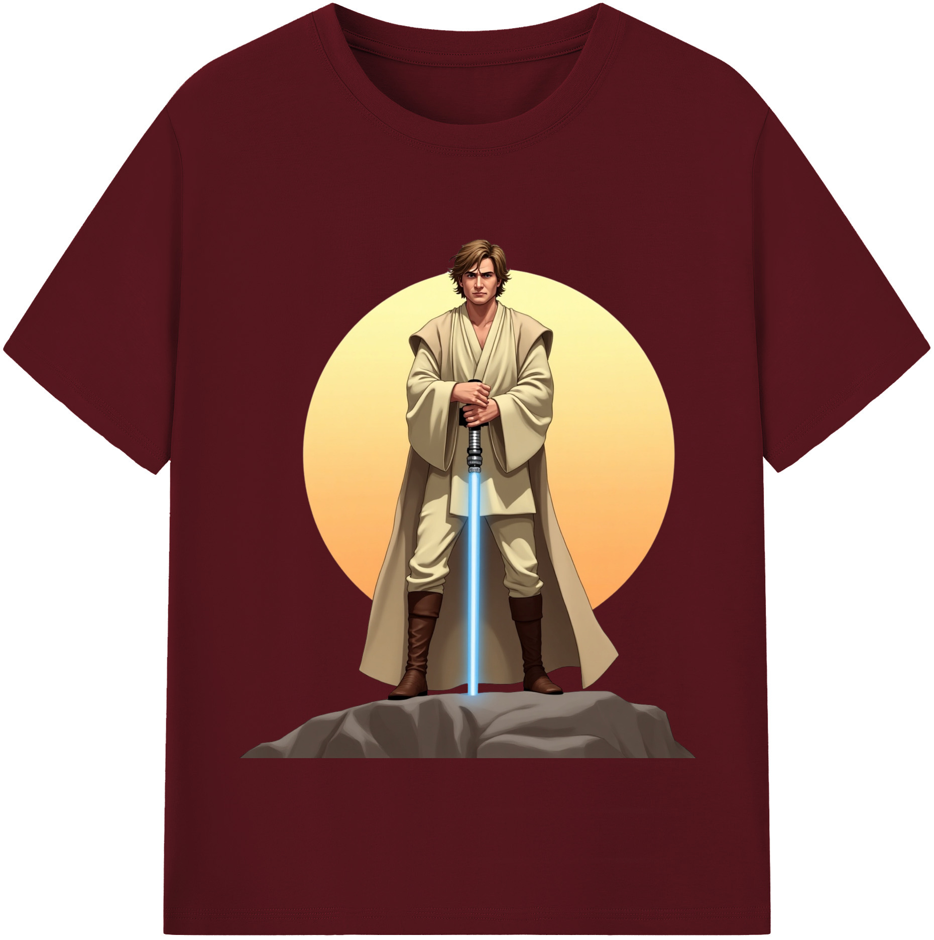（画像用） スター・ウォーズ Star Wars 綿100％半袖Tシャツ（フロントプリント）